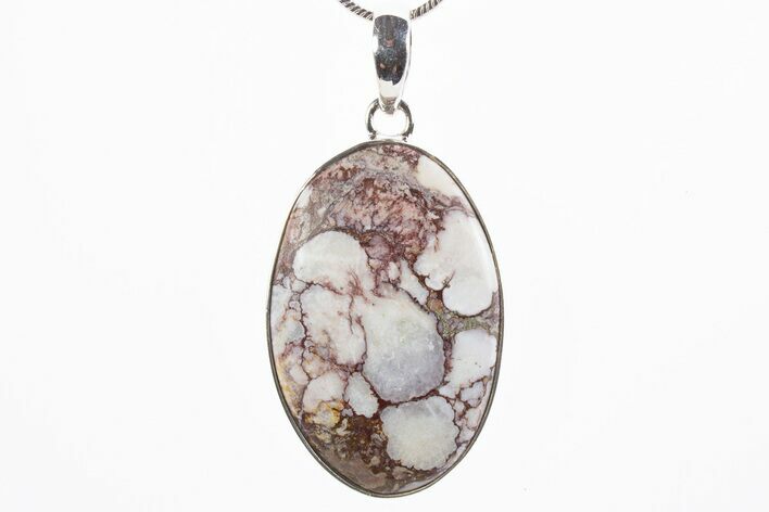 Wild Horse Magnesite Pendant - Sterling Silver #305070